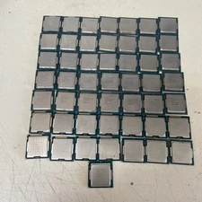 Lot of 50- Intel Core i3/i5- 3rd gen to 7th gen./ Desktop CPUS-FRESH PULLS