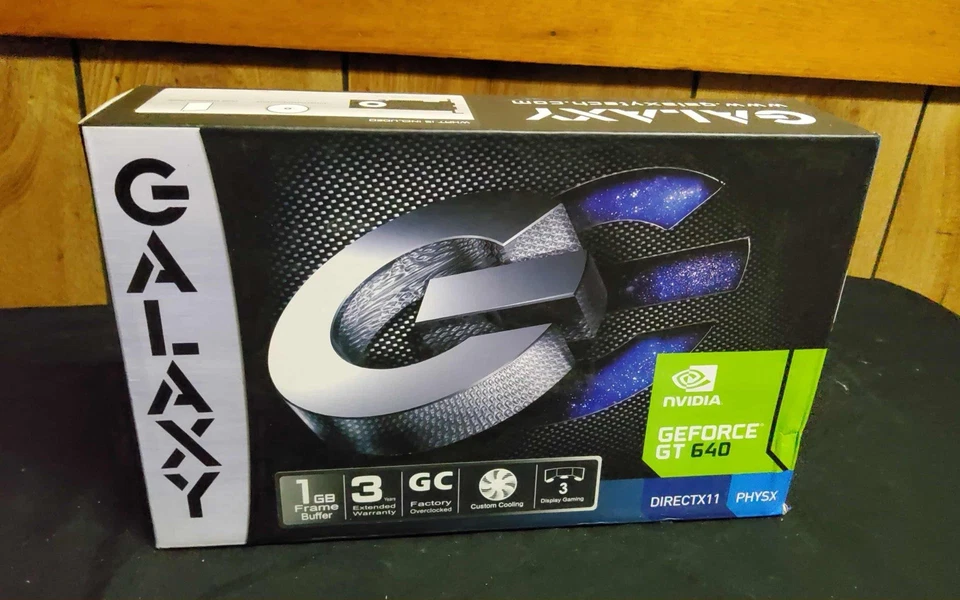 Galaxy Nvidia GeForce GT 640 1GB PCI-E Video Card DVI/HDMI - Image 2 of 3