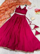 LEHENGA CHOLI INDIAN BOLLYWOOD WEDDING PARTY PAKISTANI WEAR READYMADE