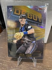2025 Topps Finest Jace Jung /50 Debut Gold Refractor (RC)