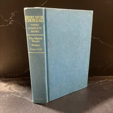 henry david thoreau three complete books book, by Henry David Thoreau, 1993 Har