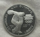 New Listing1983 Proof Silver Xxii Olympic Los Angeles Silver Commem Dollar!