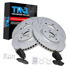 Front and Rear Performance Brake Pad Rotor Kit BKA11445 Performance Metallic