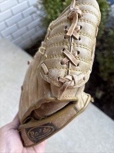 Vintage Baseball Glove RODDY Pro Model 80-0198 TopGrain Leather