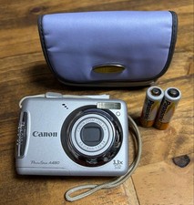 Canon PowerShot A480 Compact Digital Camera 3.3x Zoom Tested Condition
