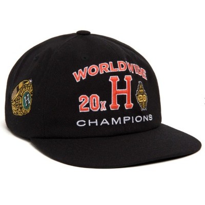 HUF Männer 20th Jahrestag Snapback Cap Baumwolle schwarz