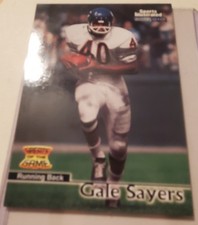 1999 FLEER SPORTS ILLUSTRATED - PROMO - #35 GALE SAYERS Chicago Bears