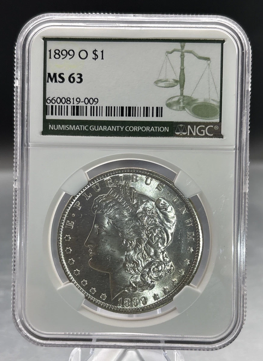 ★19世紀発行★ PCGS 1899-O MS63 モルガン 銀貨 MS 63 Graded 1899 Year Morgan US Dollars (1878-1921) for sale | eBay