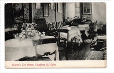 STACEY'S TEA ROOM, CHALFONT ST GILES: Buckinghamshire postcard (C94374)