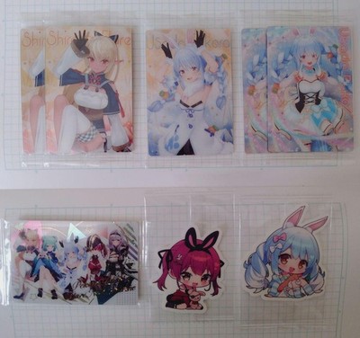 Hololive Wafer Choco Crunch Pekora Usada Marine Houshou Flare Shiranui