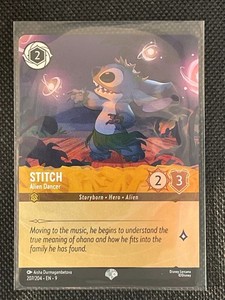 Stitch - Alien Dancer 207/204 Disney Lorcana Fabled EPIC