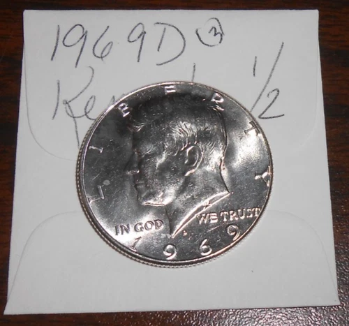 1969 D KENNEDY HALF - BU - #3