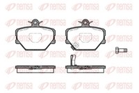 Remsa Bremsbelagsatz Scheibenbremse 0705.02 FüR Fortwo Smart 450 451 City 452