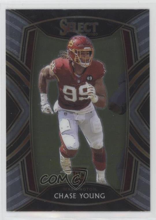2020 Panini Select Club Level Chase Young #264 0nr3