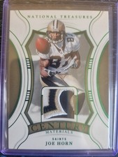2024 Panini National Treasures - Century Materials Joe Horn, 5/5 #CM-JHN...