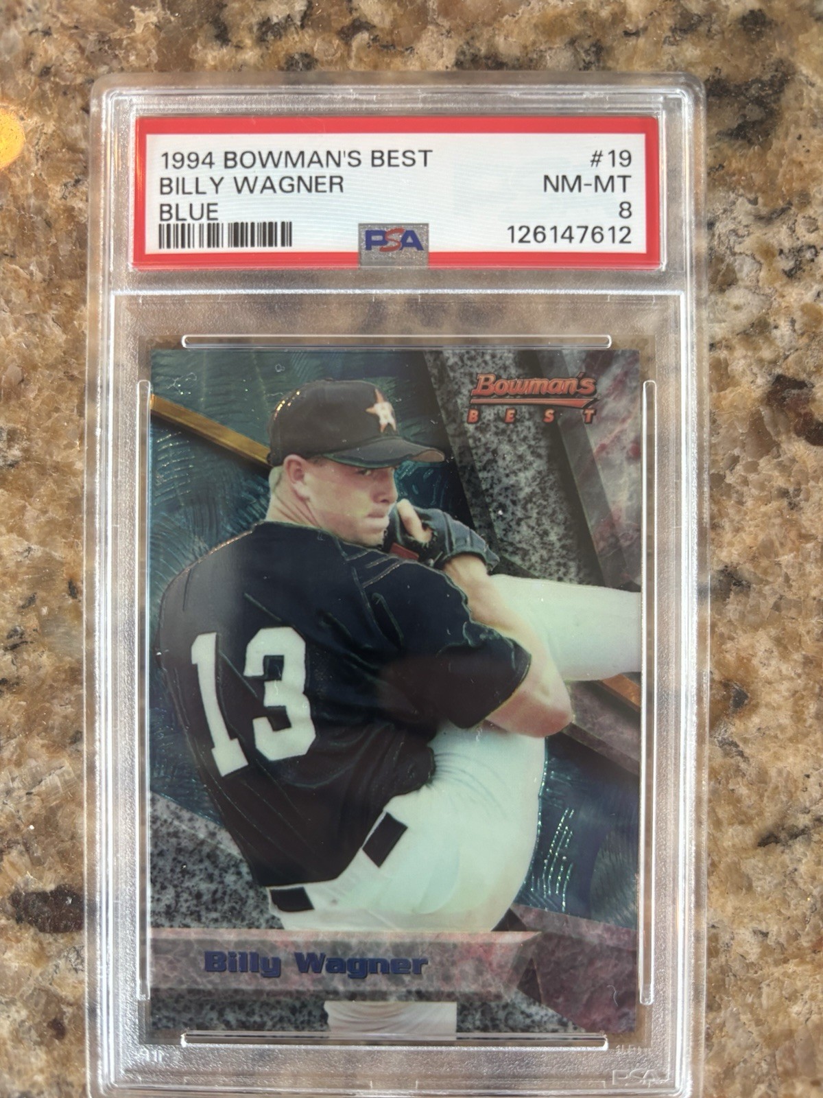 1994 Bowman's Best - Billy Wagner #19 Blue (RC)