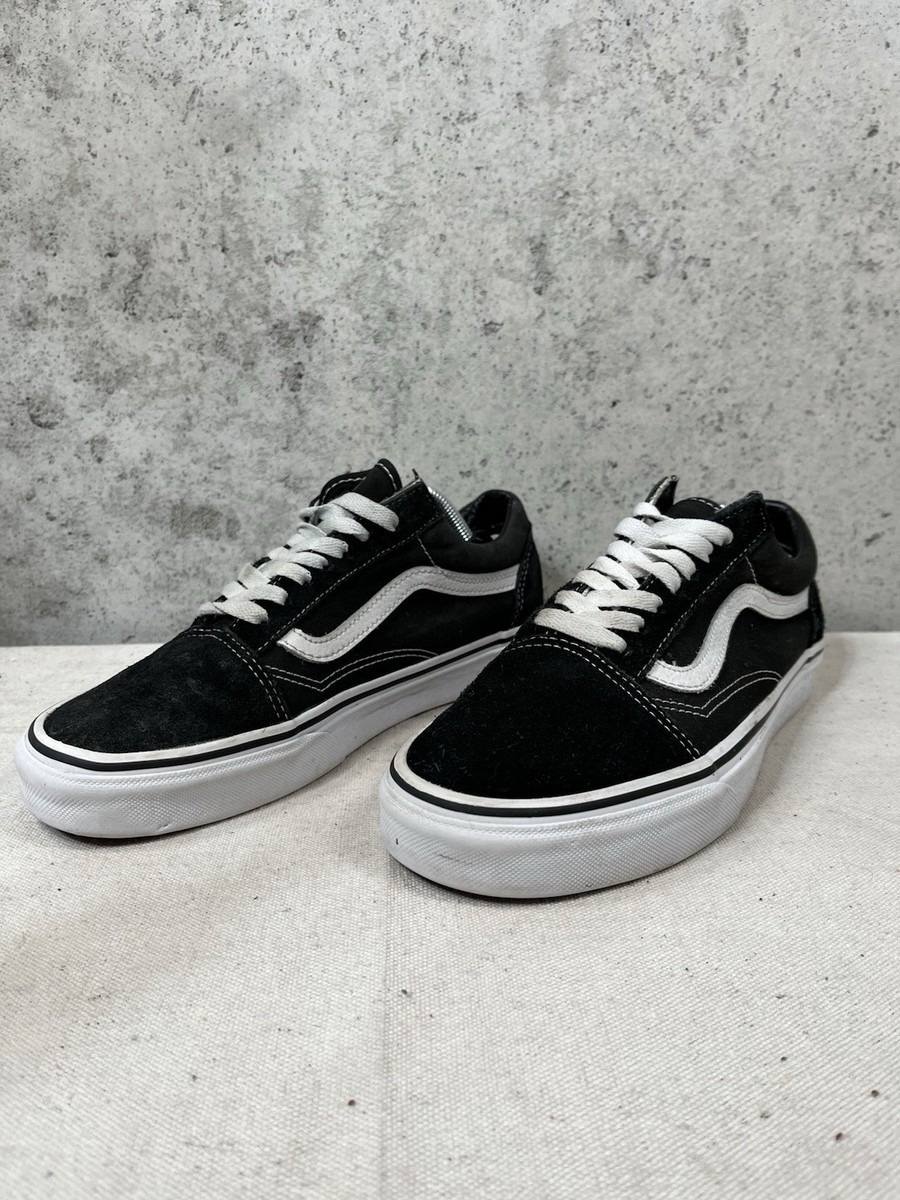 Vans Old Skool Unisex Black Canvas Skate Shoe Men’s 7 Women’s 8.5 NEW Skate Old Skool Shoe in Black / Grey | Vans main image 3