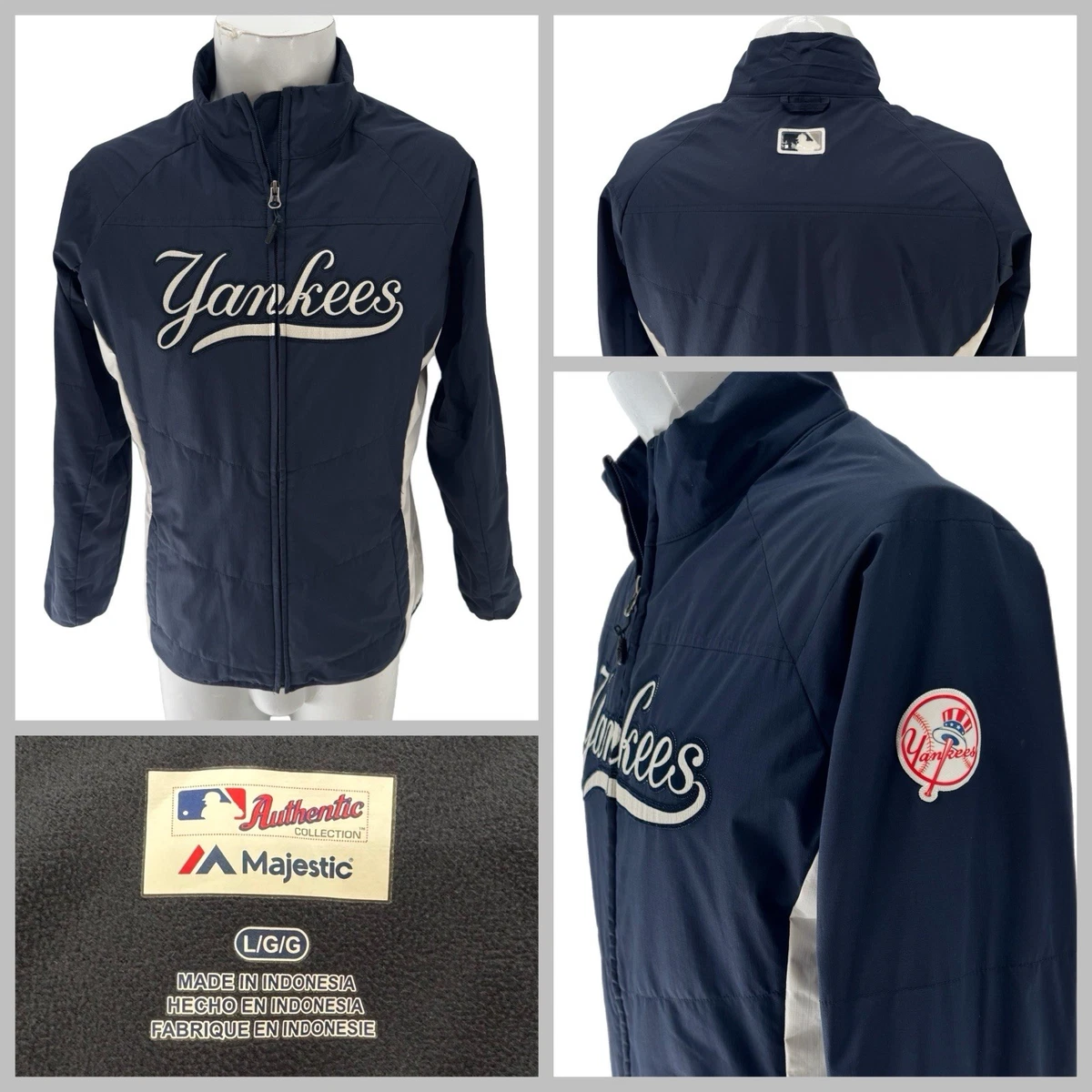 ウェア Majestic Yankees Authentic Collection 楽天市場】Majestic(復刻モデル)アスレティック ヘヴィウェイト サテン