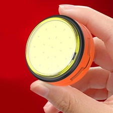 Lanterna da Campeggio LED Ricaricabile con Base Magnetica e Tre Modalità di Illuminazione