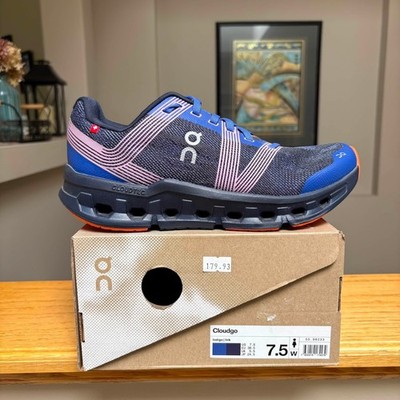 On Cloudgo Indigo/Ink Runners Sneakers - 7.5 W - New - Authentic