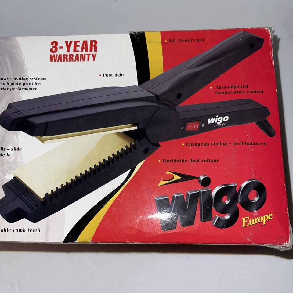 "Plancha de estilo convertible Wigo WG5304 4-N-1 4 placas intercambiables de 2-1/4"" de ancho" Foto 4 de 4