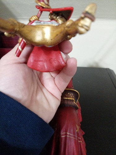 Schleich c. 2003 Red knight on horse with lance 70019 - Picture 5 of 6