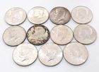 Lot of 11 Kennedy 40% SILVER HALF DOLLARS 1967-1969 50c Most BU