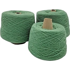 Vintage 1980s Johnston Yarn Company Cone Pine Heather Lot of 3