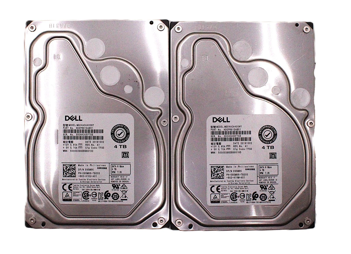 25+ Dell 4TB Internal Hard Disk Drives for sale | Updated Oct 2026