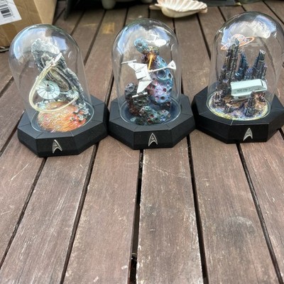 Star Trek Franklin Mint Raumstation K7 - Klingonische Begegnung Galileo x3