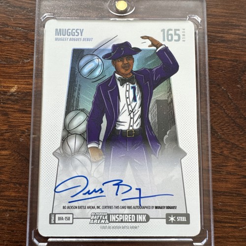 Bo Jackson Battle Arena Update Muggsy Bogues Inspired Ink Steel Auto NBA SSP