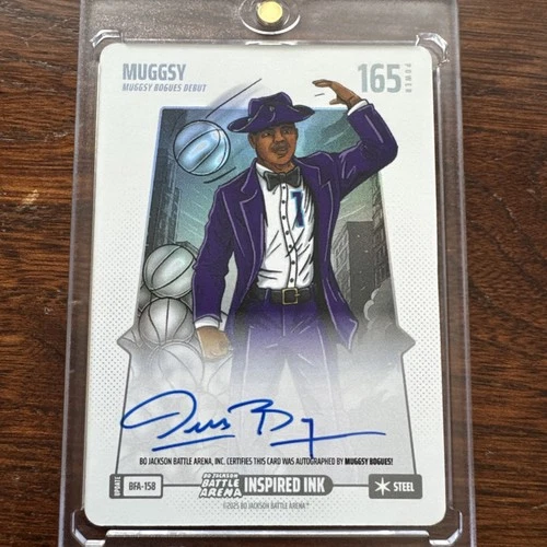Bo Jackson Battle Arena Update Muggsy Bogues Inspired Ink Steel Auto NBA SSP
