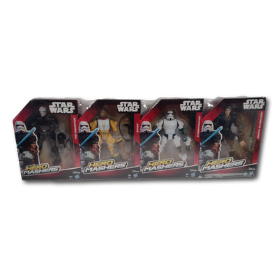 Star Wars Hero Mashers Anakin Bossk Stormtrooper Inquisitor Figuren