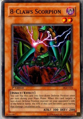 8-Claws Scorpion Common Pharaonic Guardian PGD-024 LP