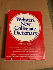 Vintage 1973 Websters New Collegiate Dictiona...