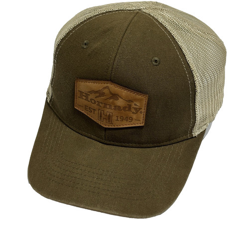 Hornady Truckers Mesh Snapback Hat Hunting Patch