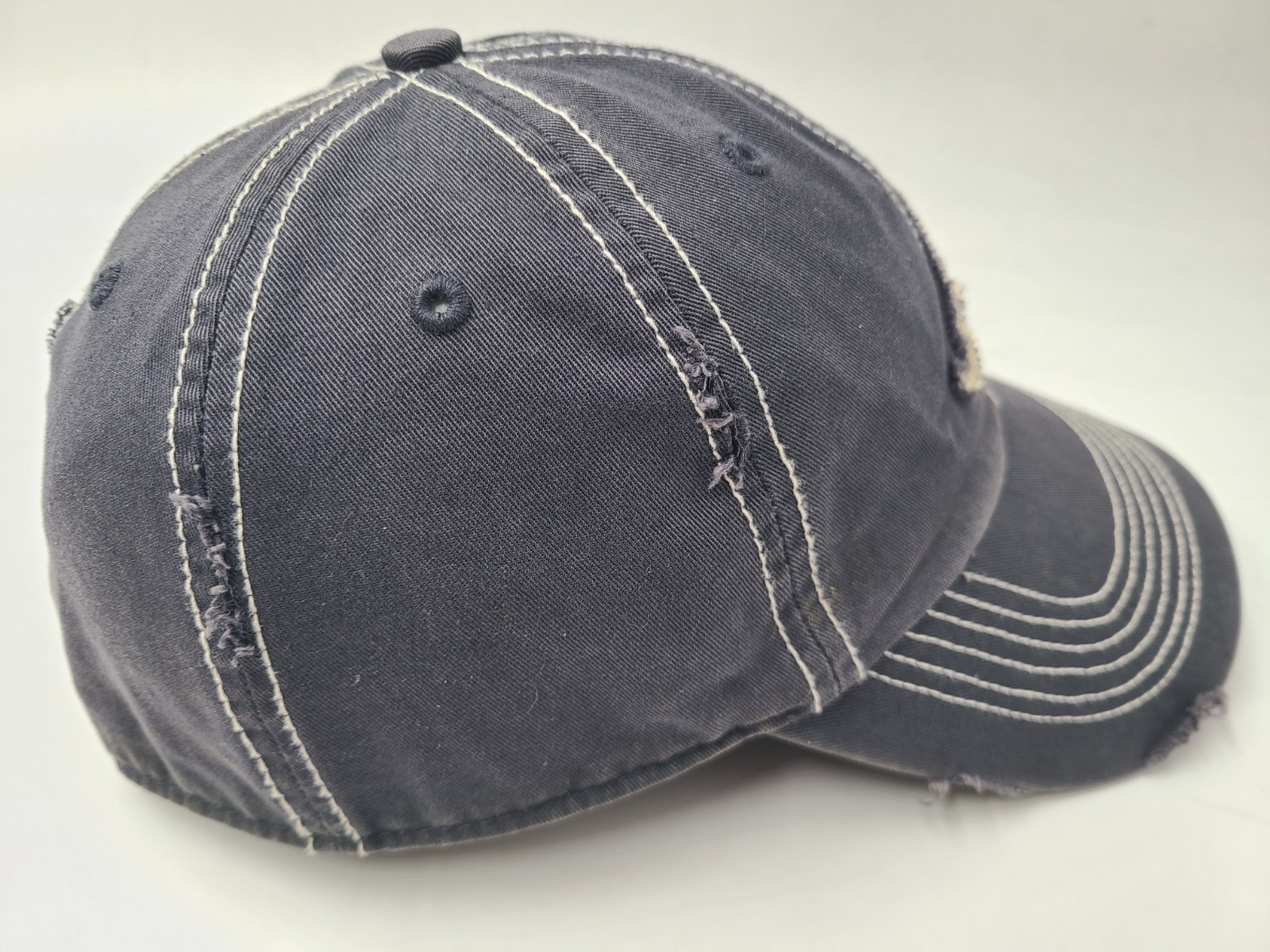 Atlanta Braves Twins Enterprise Franchise Distressed Perfect Fitted M Hat Cap