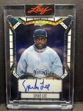 Spike Lee Auto 2025 Leaf A Bronx Legacy Prismatic Blue /8 Sealed