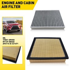 ENGINE & AIR CABIN FILTER COMBO For 2016-2022 Lexus 2018-2022 RX350 Lexus RX350L
