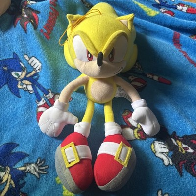 GE Great Eastern Entertainment 14 Zoll Sonic The Hedgehog Super Sonic Plüschtier