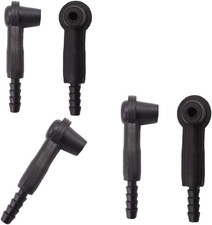 5 Pack Brake Fluid Bleeder Bleeding Connector Adapter Joint For Oil Air Hose Cha