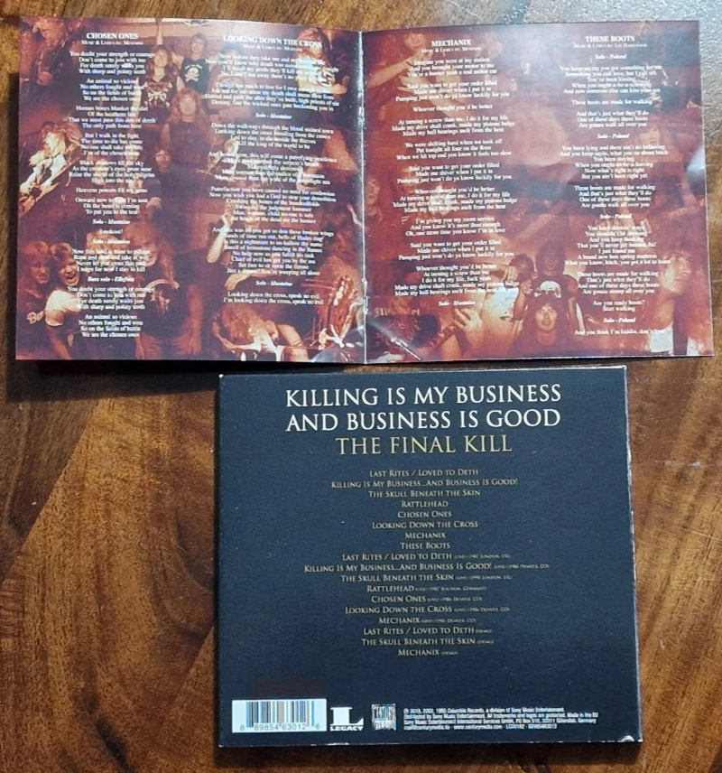 Megadeth – Killing Is My Business And Business Is Good (The Final Kill) CD 2018 - Bild 2 von 4