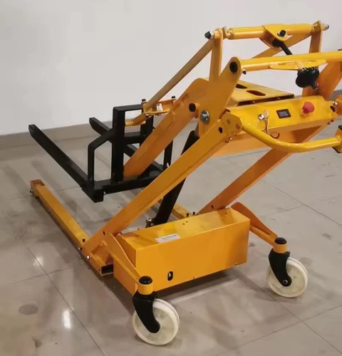 Teleskop Elektrische Gabelstapler Werkstatt 24v Batterie Palettengabelstapler - Bild 21 von 22