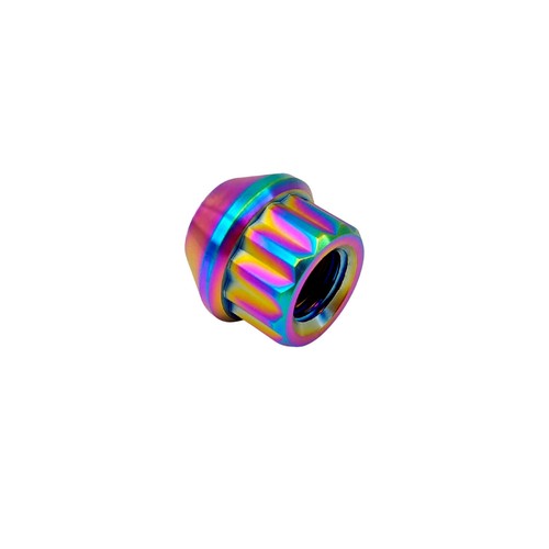 Rison Titanium Lug Nuts Open End Lug Nuts 12 Point GR5 Ti M12 M14 Lug Nut 20PCS - Picture 36 of 79