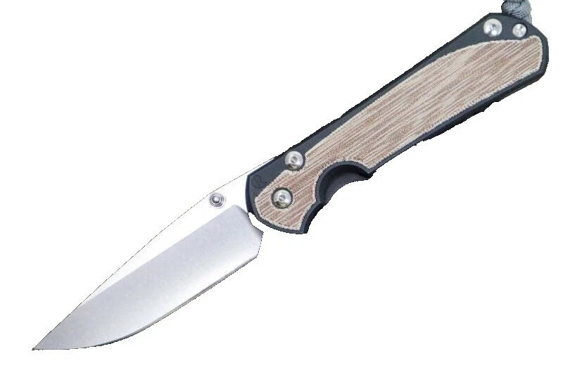 Punto de caída Chris Reeve Knives Mango De Titanio cuchillos plegables de colección