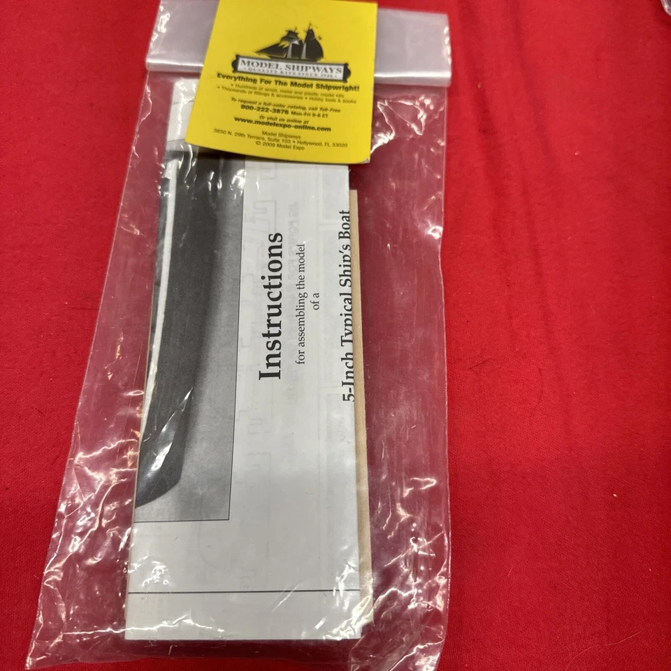 Model Shipways, Boat Kit, 122mm, Stock No.: MS0108, MIP - Image 3 of 3