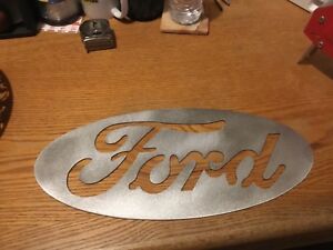 Ford Logo Camo Metal Signs Vintage Style Man Cave Decor Emblem Garage Realtree!