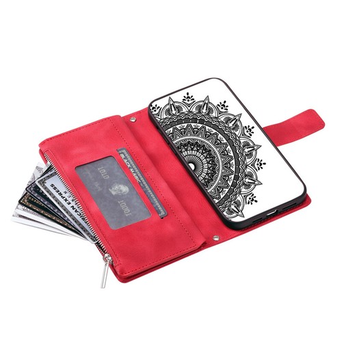 For Samsung A14/A24/A34/A54 Crossbody Wallet Case Zip Card Leather Flip Cover - Picture 37 of 38