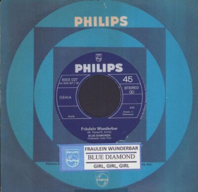 Blue Diamonds - Fraulein Wunderbar Philips 6003027 Vinyl 45 rpm Record