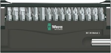 Wera Bit-Check 30 Metal 1 SB Screwdriver Bit Set 05057440001